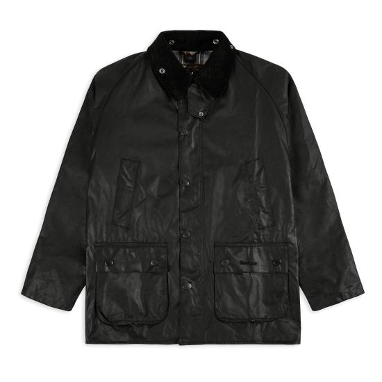 26SS 바버 비데일 왁스 자켓 MWX0018 BK91 BLACK DOM