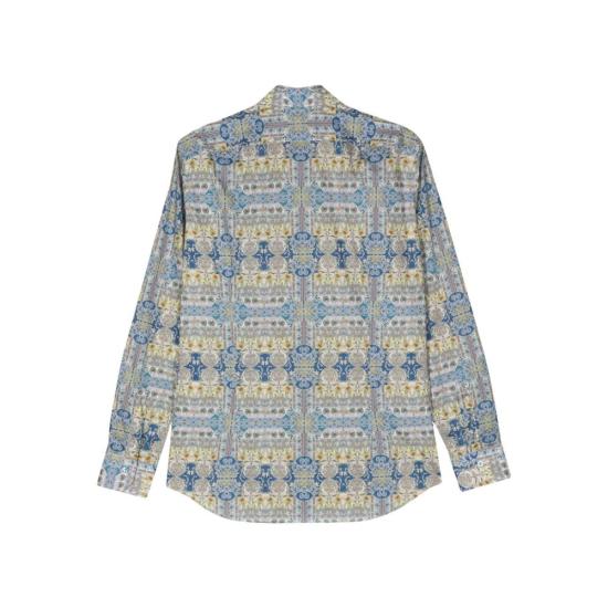  마짜렐리 긴팔 셔츠 B144W 5 BLUE GREEN - MAZZARELLI