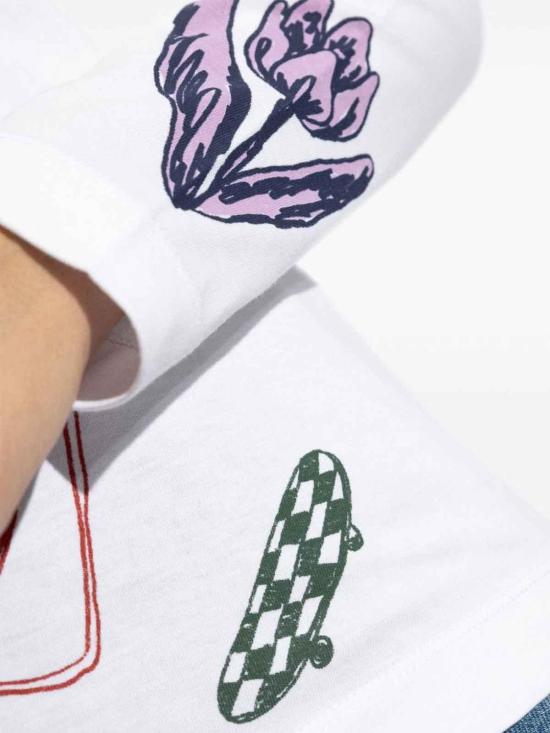  PS 바이 폴스미스 반팔 티셔츠 W2R227VNP461501 White - PS BY PAUL SMITH