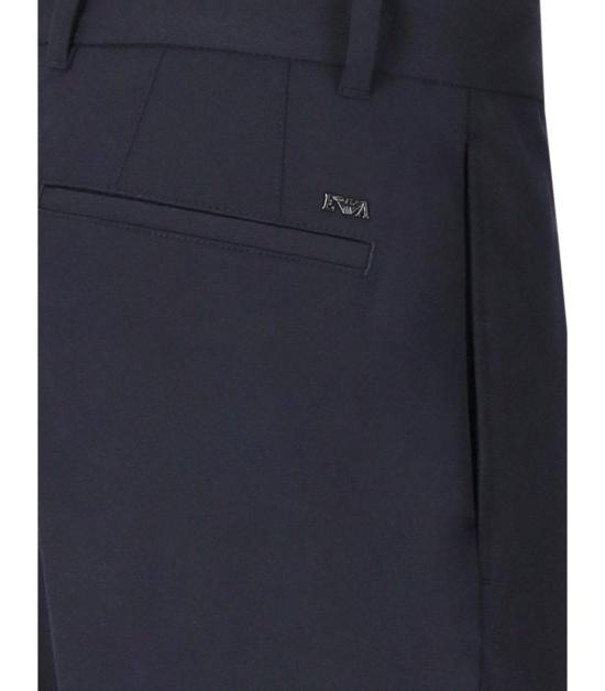 24FW 엠포리오 아르마니 스트레이트 팬츠 6D1P65 1NUUZ 0920 46 Blue - EMPORIO ARMANI