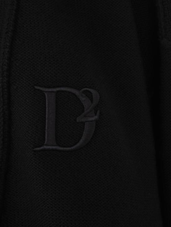  디스퀘어드2 가디건 S75HA1169 S18173 900 BLACK - DSQUARED2