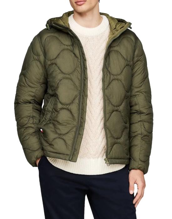 24FW 타미힐피거 숏패딩 MW0MW36585 RBN - TOMMY HILFIGER