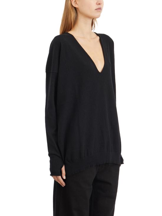  이자벨베네나토 스웨터 IDK23F24BLACK Black - ISABEL BENENATO