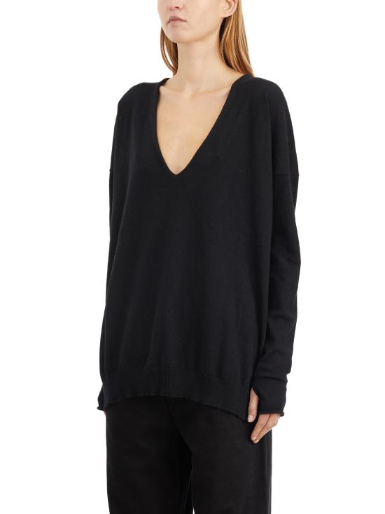  이자벨베네나토 스웨터 IDK23F24BLACK Black - ISABEL BENENATO