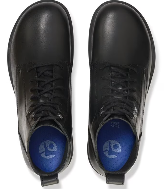 24FW 버켄스탁 부츠 HIGHWOOD LACE MID 1028223 BLACK Black - BIRKENSTOCK