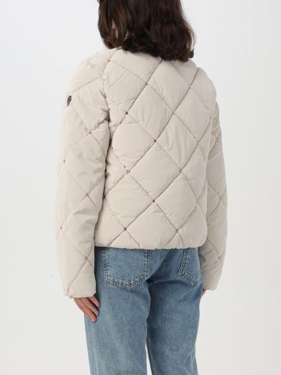  엠포리오 아르마니 / 여성 숏패딩 자켓 6DTB14TNDMZ 1120 Natural BPG - EMPORIO ARMANI