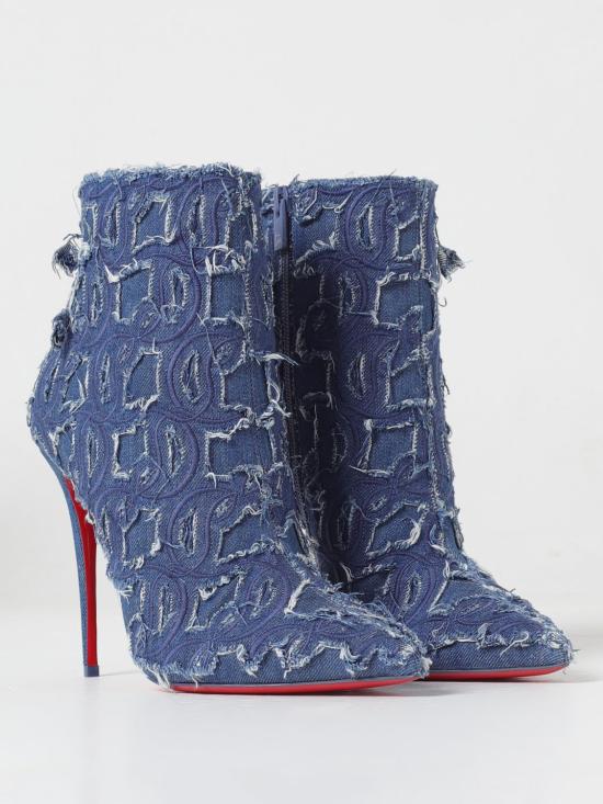  크리스챤 루부탱 부츠 3240553 BL72 Blue - CHRISTIAN LOUBOUTIN