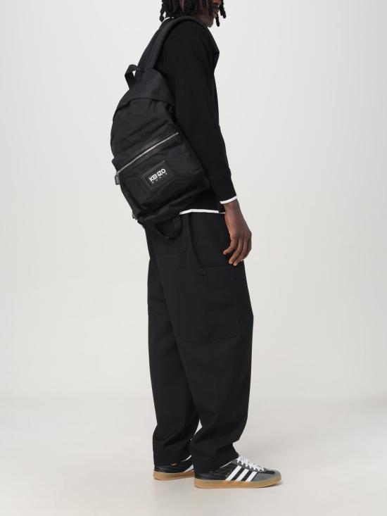 25SS 겐조 백팩 FE55SA703B11 99 Black - KENZO