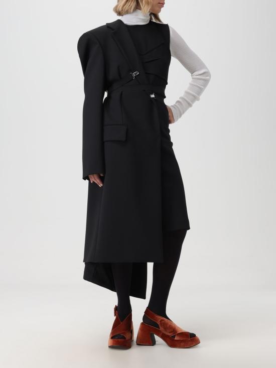 25FW 스포트막스 미디 원피스 2322261039600 003 Black - SPORTMAX