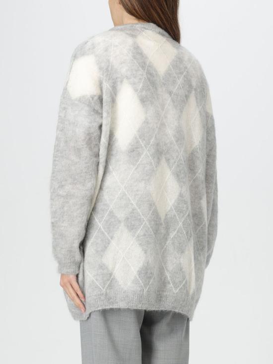  세미쿠튀르 가디건 S4WF09 RMB56 Grey - SEMI-COUTURE