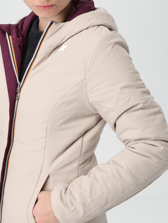 24FW 까웨 숏패딩 K6128TW AU8 Plum - K-WAY