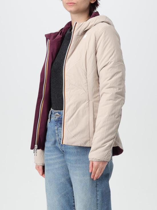 24FW 까웨 숏패딩 K6128TW AU8 Plum - K-WAY