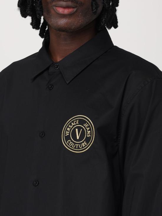  베르사체 긴팔 셔츠 77GALYS2CN002 899 Gold - VERSACE