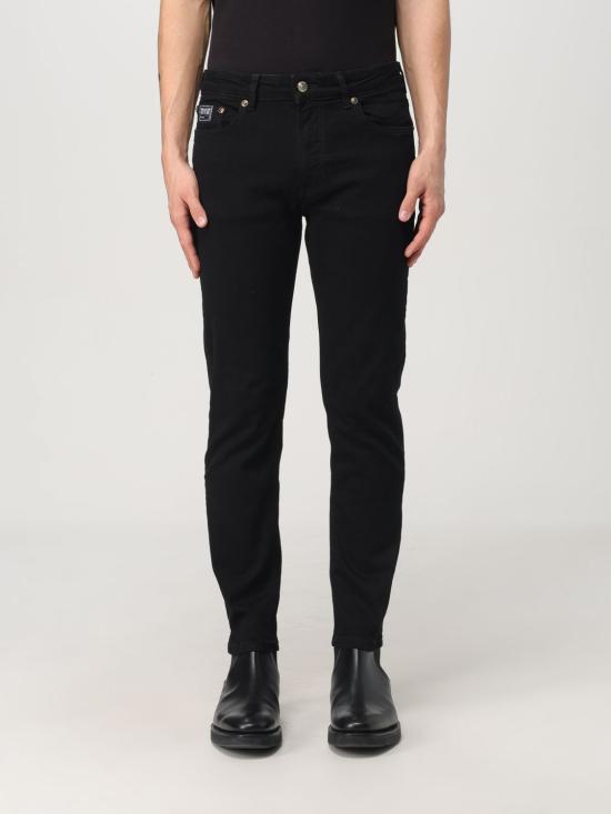 24FW 베르사체 데님 팬츠 77GAB5K0CDW00 909 Black