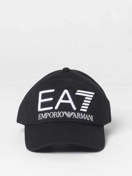24FW 엠포리오 아르마니 모자 245091CC980 42520 Black - EMPORIO ARMANI