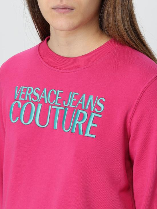 24FW 베르사체 스웨터 77HAIT06CF01T 477 Fuchsia - VERSACE