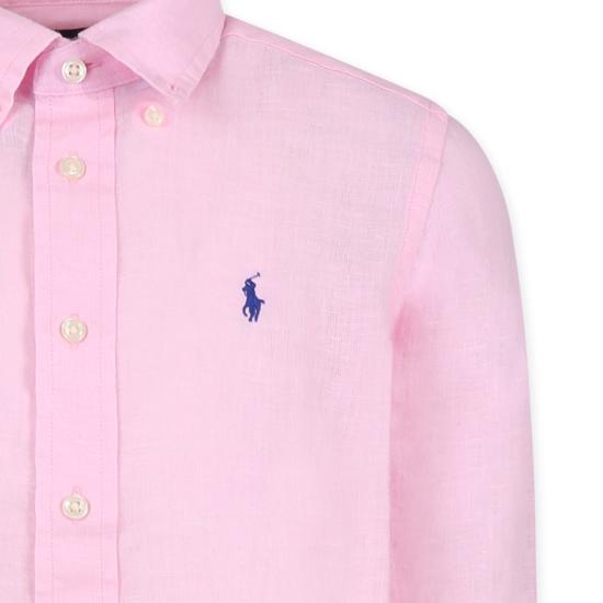 25FW [키즈] 랄프 로렌 셔츠 967600002 CARMEL PINK - RALPH LAUREN