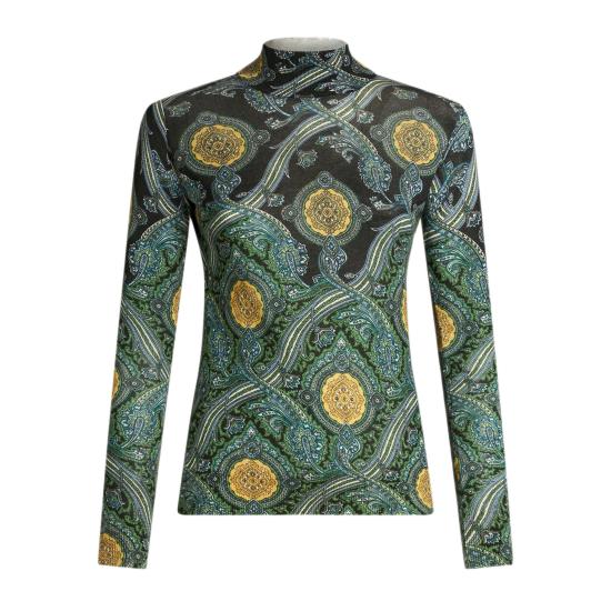 24FW 에트로 긴팔 티셔츠 WRKE0144AV364 S9000