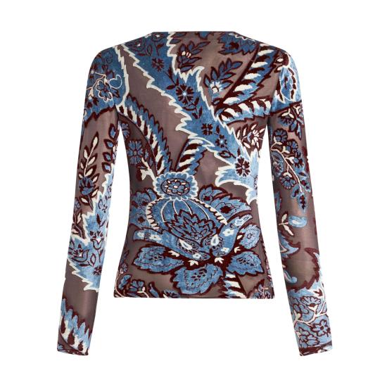 24FW 에트로 긴팔 티셔츠 WRJA003899JJD03 S9880 - ETRO