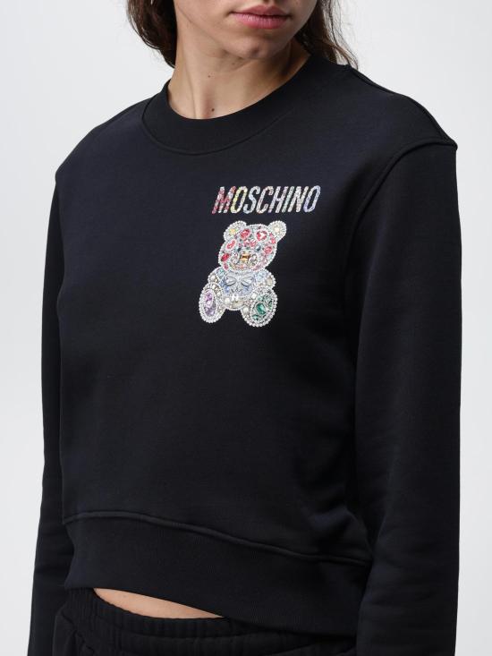  모스키노 스웨터 17095428 1555 Black - MOSCHINO