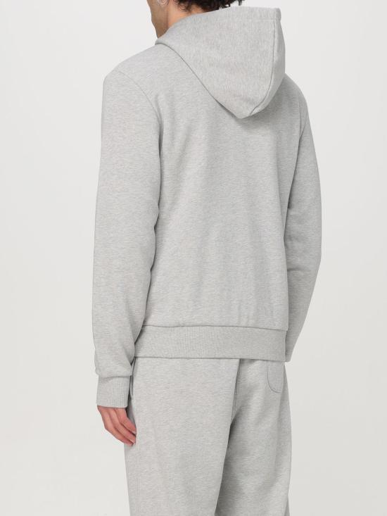 25FW 썬 68 후드 티셔츠 F44102 34 Grey - SUN 68