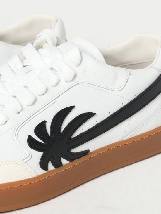  팜앤젤스 NEW PALM 뉴 팜 1 로우탑 스티커즈 PMIA099F24LEA0010110 White - PALM ANGELS
