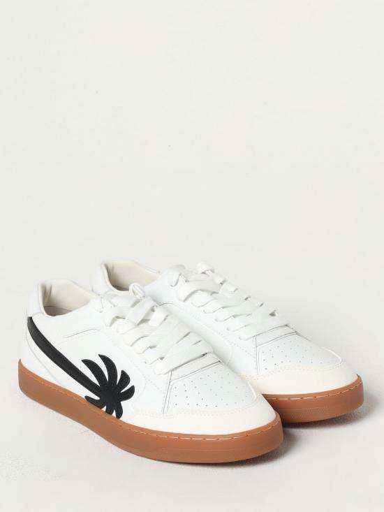  팜앤젤스 NEW PALM 뉴 팜 1 로우탑 스티커즈 PMIA099F24LEA0010110 White - PALM ANGELS