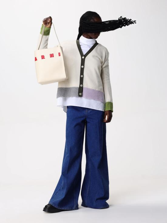 24FW 마르니 블라우스 TTMA0367S0 TCY67 00W01 White - MARNI