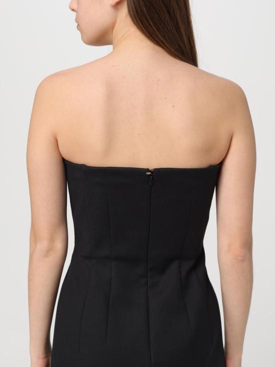  스포트막스 미디 원피스 2412221044600 004 Black - SPORTMAX