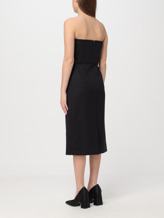  스포트막스 미디 원피스 2412221044600 004 Black - SPORTMAX