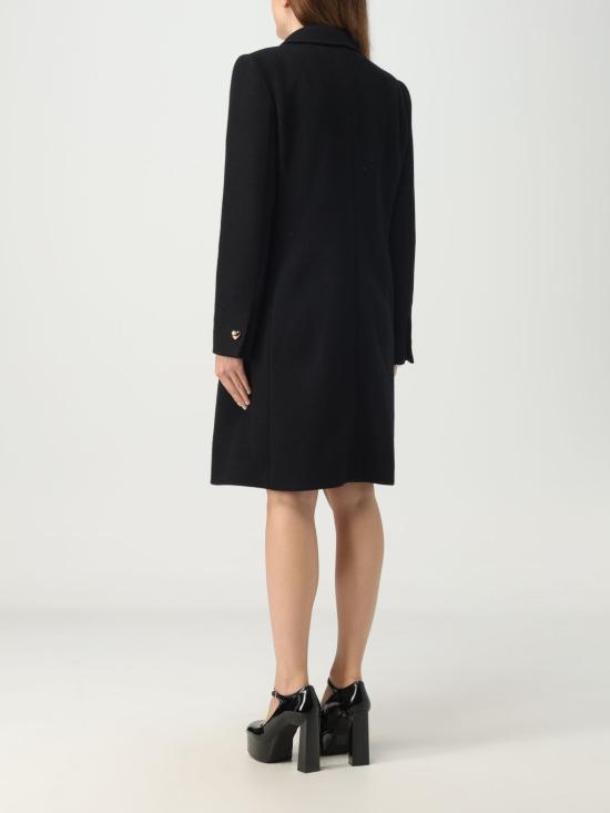  모스키노 코트 06195511 0555 Black - MOSCHINO