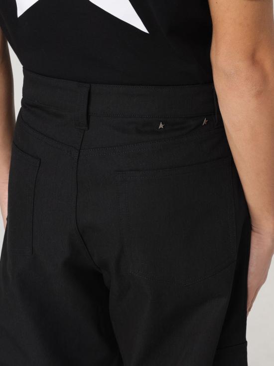 25FW 골든구스 카고 팬츠 GMP01868P00155890100 Black - GOLDEN GOOSE