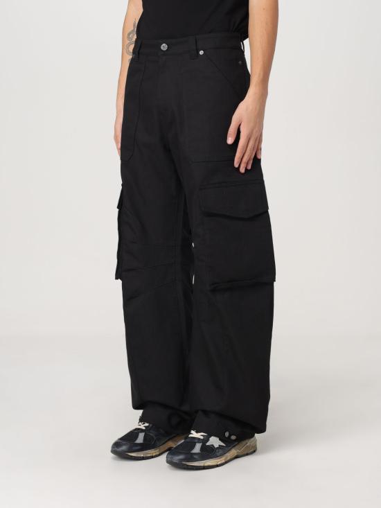 25FW 골든구스 카고 팬츠 GMP01868P00155890100 Black - GOLDEN GOOSE