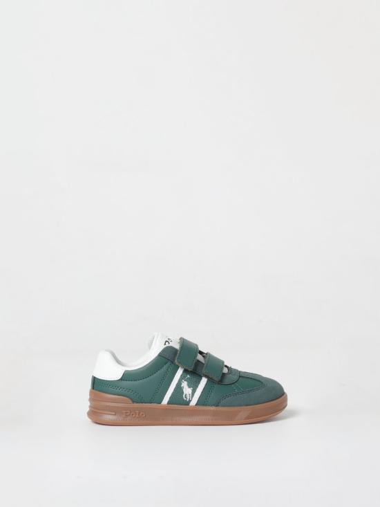 24FW [키즈] 폴로 랄프로렌 스니커즈 RL01257301 DARK GREEN Green