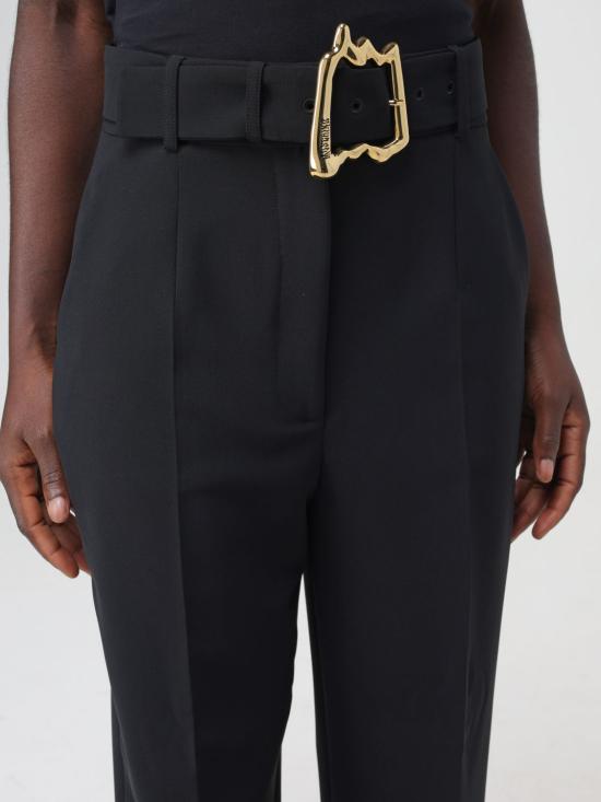  모스키노 스트레이트 팬츠 03055424 0555 Black - MOSCHINO