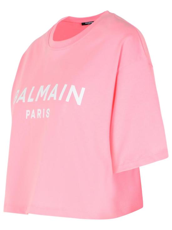 25SS 발망 반팔 티셔츠 BF1EE020BB02OLA - BALMAIN