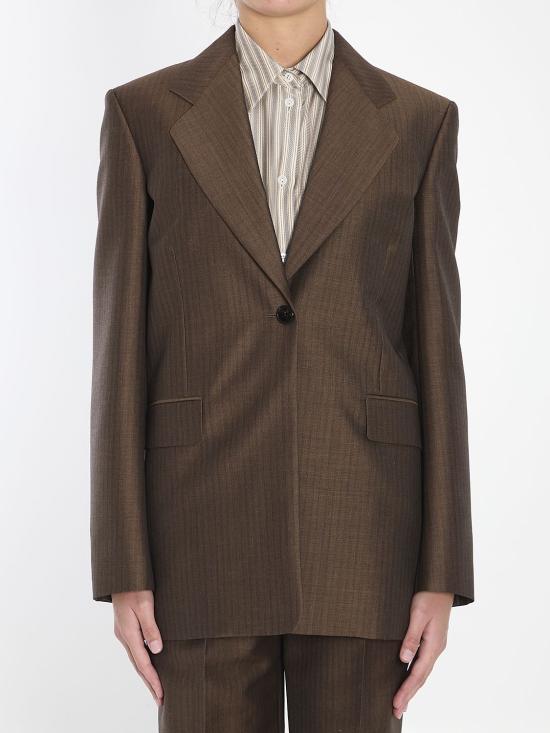 24FW 더로우 자켓 8503W3152 DBE BROWN