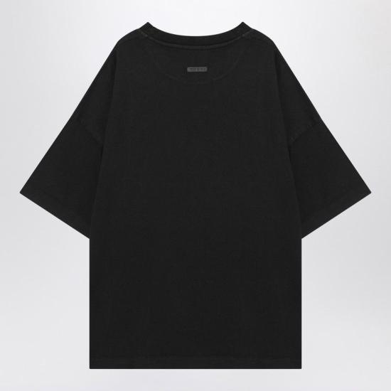 24FW 피어오브갓 반팔 티셔츠 FG24FW50 10155EGHW BLACK - FEAR OF GOD