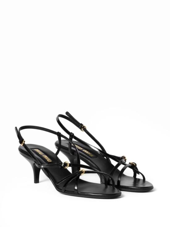  미우미우 샌들 5X342EFB055 069 F0002 NERO - MIU MIU