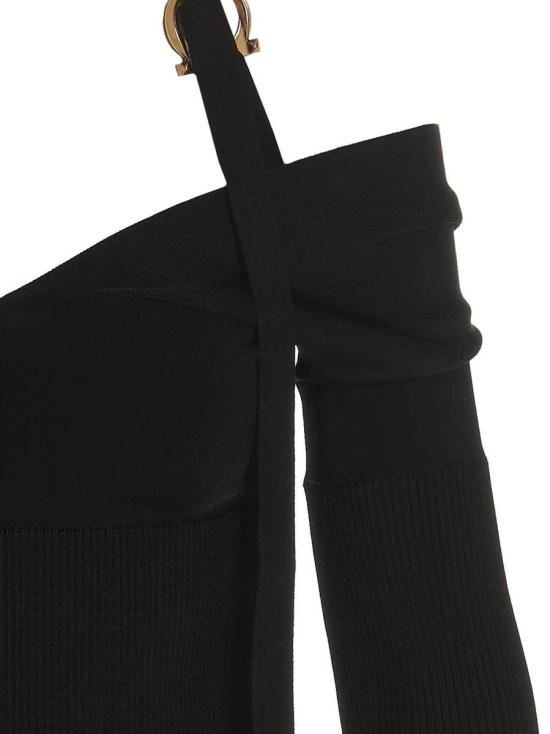  살바토레 페라가모 숏 스커트 0759663BLACK Black - SALVATORE FERRAGAMO