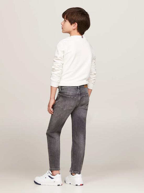 24FW [주니어] 타미힐피거 진 THKB0KB09042J 1BK Grey - TOMMY HILFIGER