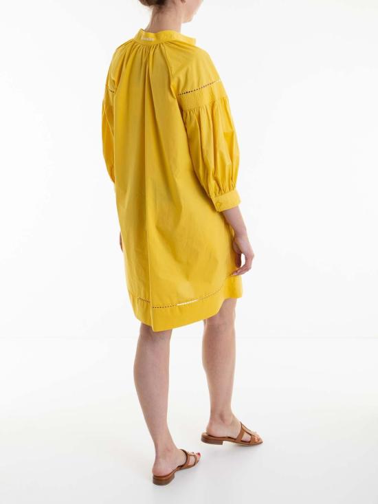 24FW 에르마노 설비노 미디 원피스 D44EQ033ES0MF813 Yellow - ERMANNO SCERVINO