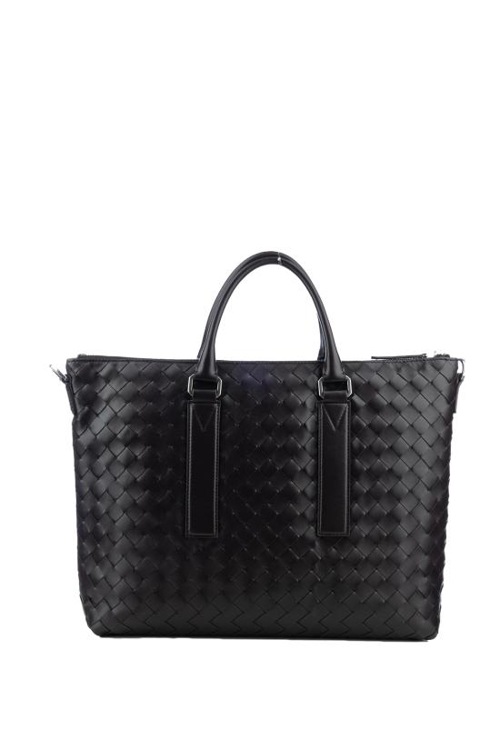 25SS 보테가베네타 인트레치아토 소프트 브리프케이스 815784V2HL1 2145 FONDENTE - BOTTEGA VENETA