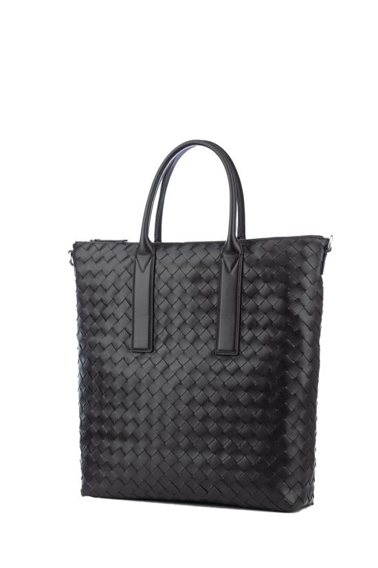 25FW 보테가베네타 인트레치아토 지퍼 N/S 토트백  815783V2HL1 2145 FONDENTE - BOTTEGA VENETA