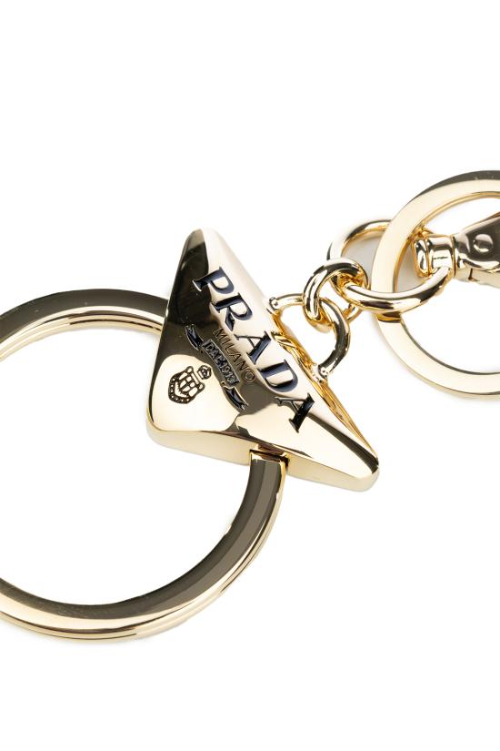 24FW 프라다 키링 1PM03766A P019F NERO ORO - PRADA