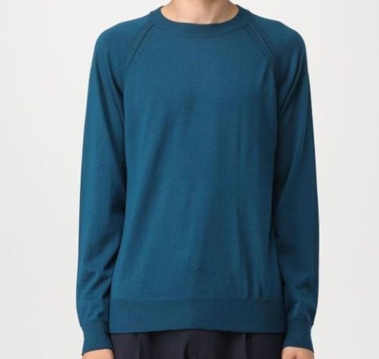  파올로페코라 스웨터 A018F001 6318 Petrolio