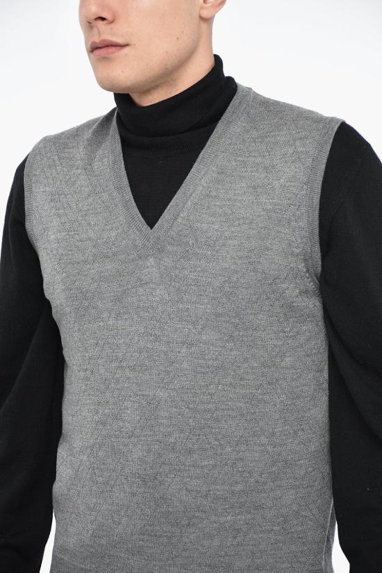  꼬르넬리아니 니트 베스트 80M508 7825100 023 Gray - CORNELIANI