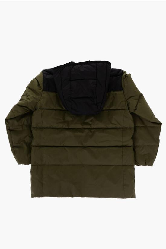  [키즈] 디젤 패딩 J02091 KXBP3 K50M Nero Verde Militare - DIESEL