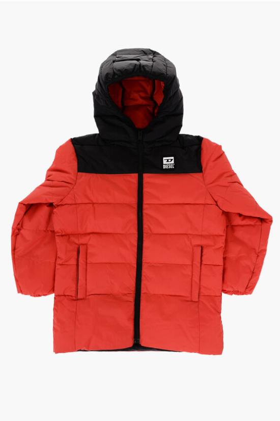  [키즈] 디젤 패딩 J02091 KXBP3 K438 Nero Rosso