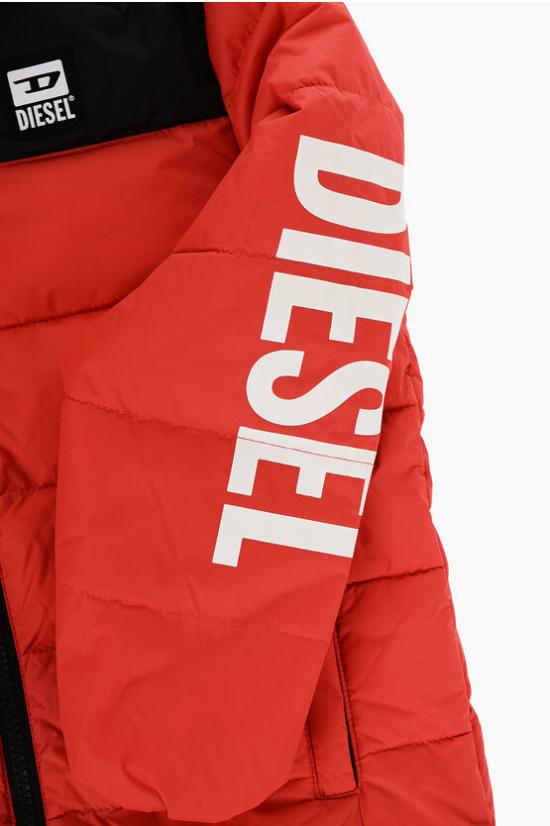  [키즈] 디젤 패딩 J02091 KXBP3 K438 Nero Rosso - DIESEL